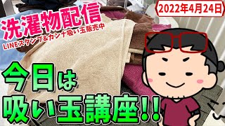 【吸い玉 セミナー】恒例の洗濯物配信！今日は吸い玉セミナー！頑張るぞい！ [upl. by Sabrina]