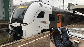 RRX Rhein Ruhr Express Desiro HC von Abellio Vorstellung und Mitfahrt im RE11 DüsseldorfDortmund [upl. by Terriss]