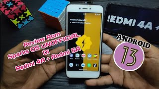 Review Rom Terbaru Redmi 4A Dan Redmi 5A Custom Rom Sparks OS UNOFFICIAL Based Android 13 [upl. by Siramaj955]