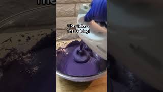 Ube Cake The Baking ubecake filipinofood cake [upl. by Tneciv326]