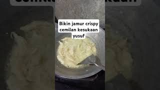 Resep jamur krispi dengan tepung serbaguna food cooking channelmasak [upl. by Hayouqes491]