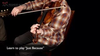 Western Swing Fiddle with Chad Manning  quotJust Becausequot [upl. by Sucramraj]