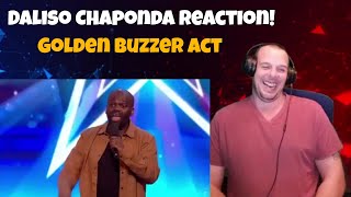 Daz Reacts To HILARIOUS Comedian Daliso Chaponda  Britains Got Talent [upl. by Sualkin]