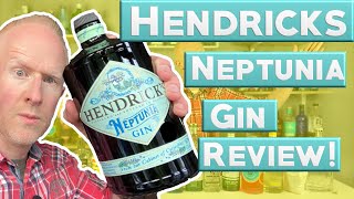 Hendricks Neptunia Gin Review [upl. by Pinckney101]