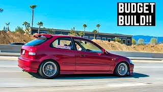 How to build a BUDGET 1999 Honda Civic CX Budget Build Honda [upl. by Urian]