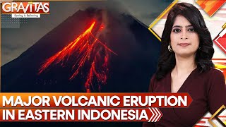 Volcanic Eruption in Indonesia Kills 10  GRAVITAS [upl. by Aduh]