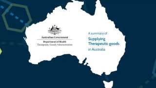 A summary of supplying therapeutic goods in Australia [upl. by Tuhn]