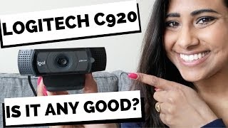 LOGITECH C920 PRO WEBCAM  Unboxing Review amp Camera Test [upl. by Evannia829]