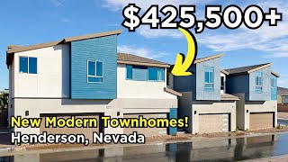 New Modern Inspirada Townhomes For Sale in Henderson [upl. by Faucher43]