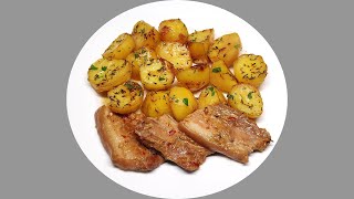 Pomalu pečený bůček společně s brambory recept [upl. by Kandy]