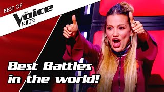 TOP 10  BEST BATTLES in The Voice Kids ever 🔥 part 1 [upl. by Halona]