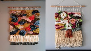 Stunning weaving wall hanging decoration ideas 💡  boho woven wall hanging [upl. by Lamprey]