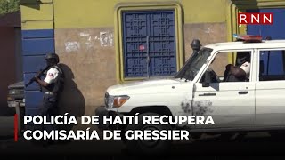 Policía de Haití recupera comisaría de Gressier tras ataque de bandas [upl. by Lapham]