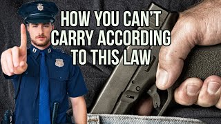 How to Carry a Gun Texas Constitutional Carry [upl. by Etnomaj]