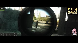 CUSTOMS MISIÓN EN STRONGHOLD 4K  ESCAPE FROM TARKOV [upl. by Arnst]