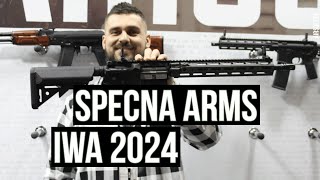 Specna Arms at IWA 2024 airsoft [upl. by Josey]