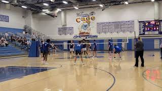 G1 Cedar Crest vs Manheim Township Varsity Volleyball [upl. by Odlonyer]