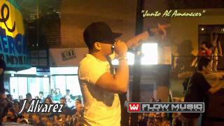 J Alvarez  Junto Al Amanecer LIVE Barrio Castilla  Medellin Colombia [upl. by Aaron]