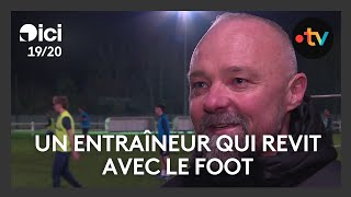 Coupe de France  rencontre avec David Deville un entraineur qui revit avec le football [upl. by Llerred]