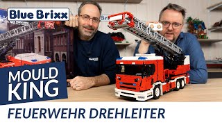 Feuerwehr Drehleiter von Mould King  BlueBrixx  ein RCTechnikHighlight [upl. by Vogeley]