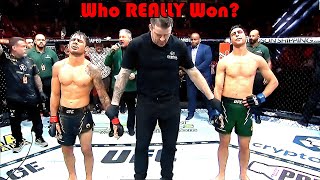 ROBBERY Who REALLY Won Alexandre Pantoja vs Steve Erceg [upl. by Aciret]