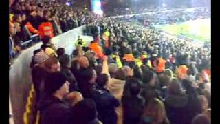 Leeds v Arsenal  Leeds fans Chant your not singing anymore [upl. by Yardley]