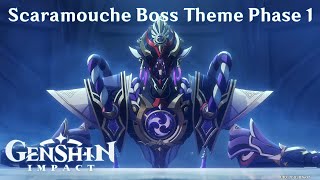 Scaramouche Boss Theme Phase 1  Genshin Impact OST [upl. by Alikam]