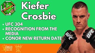 Kiefer Crosbie  UFC 304 Manchester Irish MMA Coverage amp McGregor Vs Chandler  The Energized Show [upl. by North515]