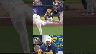 Hitting a baseball is difficult a breakdown mlb baseball sports pitching padres [upl. by Sucitivel]