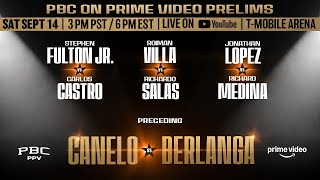 Canelo vs Berlanga Full Prelims  PBC PPV on Prime Video [upl. by Euqirat]