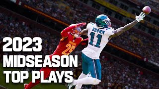 Top Plays at Midseason  2023 NFL Highlights [upl. by Genia]