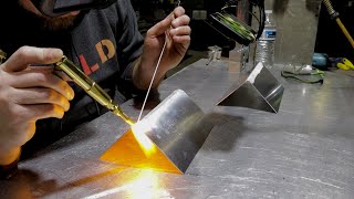 Welding Aluminum with Gas and a Torch [upl. by Adair]