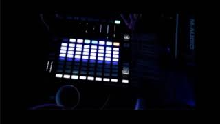 playing music with maschine jam in ableton live 10 [upl. by Yt658]