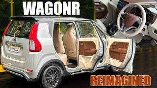 WagonR Modified with Full LUXURIOUS INTERIOR amp Much More🤯  WagonR Transformation  📞7977493577 [upl. by Aramanta]