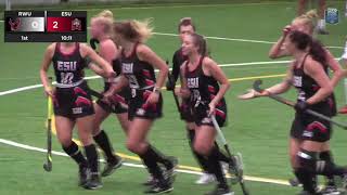 No 1 Field Hockey Posts 100 Win Against Roberts Wesleyan [upl. by Yebot]