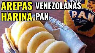 👩‍🍳 Receta de Arepas Venezolanas con Harina pan  Como Hacer Arepas Venezolanas con Harina pan [upl. by Sinclare]