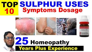 Sulphur homeopathic medicine 30 200 uses urduhindisulphur homeopathic medicine for skinpiles [upl. by Birecree]