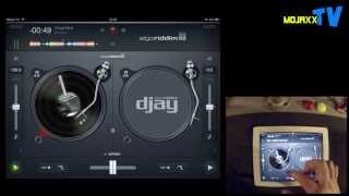 Algoriddim DJay 2 for iPad and iPhone first look walkthrough demo [upl. by Oemac]