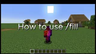 How to use fill and scoreboard commands in Minecraft [upl. by Nomannic541]