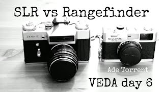 SLR vs Rangefinder  Which Do I Prefer VEDA Day 6 [upl. by Enyahs]