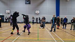 Wessex League Oxford 2024 Longsword Finals Jamie MacIver vs Mateusz Leksander [upl. by Rednasyl]