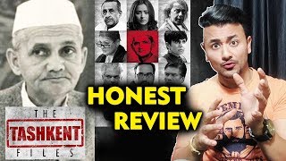 The Tashkent Files Movie HONEST Review  A Must Watch Film  Mithun Chakraborty Shweta Naseeruddin [upl. by Nadruoj]