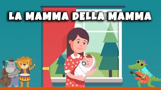 LA MAMMA DELLA MAMMA Canzone per bambini Karaoke con testo [upl. by Vivyanne559]