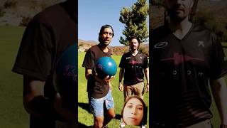 Does this hurt the bowling ball 🎳 ZachKing zachking bowl illusion magic tricks trickshots [upl. by Naresh]