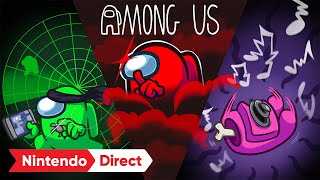 Among Us  New Roles Trailer  Nintendo Switch [upl. by Lyrehs503]