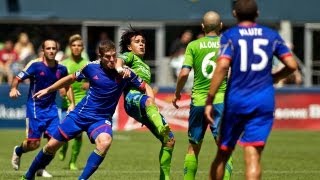 HIGHLIGHTS Seattle Sounders FC vs Colorado Rapids  July 20 2013 [upl. by Jair]