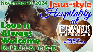 November 10 2024 10 AM Blended Worship at Epworth UMC [upl. by Wendolyn]