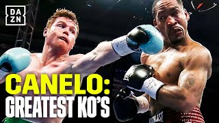 Ten minutes of BRUTAL Canelo KOs [upl. by Debi721]