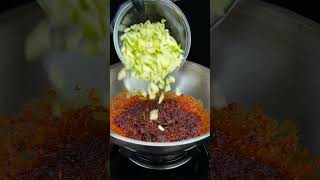 Instant Mango Pickle🥭 asmr shorts [upl. by Eillod]