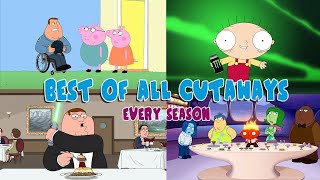 Best CUTAWAYS from every SEASON  Family Guy [upl. by Assirk368]